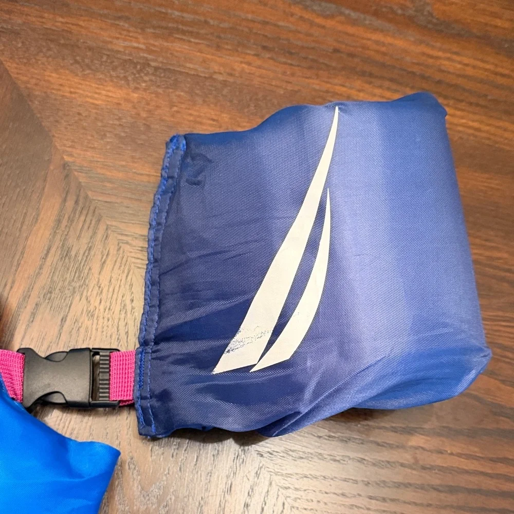Nautica Kids Swim Vest Floaties 33-55 lbs Blue Puddle Jumper